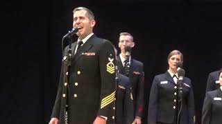 Navy Band Sea Chanters 2019 Tour Sullivan Brothers Tribute [upl. by Ardnasirhc106]