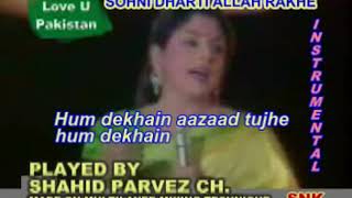 SOHNI DHARTI ALLAH RAKHE INSTRUMENTAL BY SHAHID PARVEZ CH [upl. by Uchish]