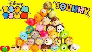 Disney Tsum Tsum Squishy Figure 5 Packs with Surprise [upl. by Hagi917]