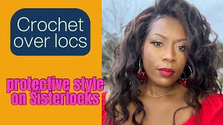 Crochet over locs [upl. by Riffle]