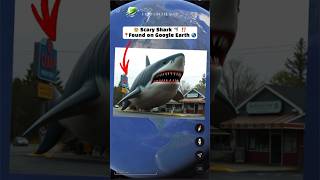 😨 I Found Scary Shark 🦈 on Google Maps 📍 googleearth googlemaps googlestreetview streetview [upl. by Ermina195]