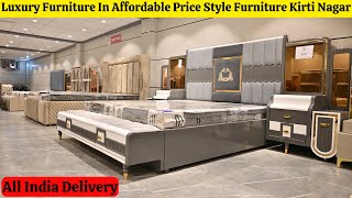 Luxury Beds Sofa Sets Dinning Tables Chairs Cabinets On Sale in Kirti nagar Furniture Market Delhi [upl. by Picardi784]