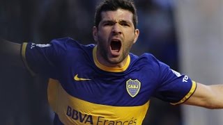 Todos los goles de Gigliotti en Boca [upl. by Landan123]