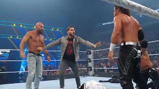 Tommaso Ciampa interferes with the Tag Team match by beating down the Street Profits [upl. by Hameerak901]