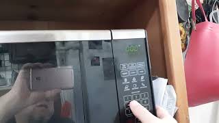 How to MUTE Chefman Microwave Oven Turn Off On Beep Beeping Sound Volume Control Touch Panel [upl. by Audris]