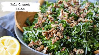 Kale Crunch Salad  For all kale lovers out there [upl. by Eseila]