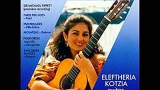 VILLA LOBOS Prelude No5  Eleftheria Kotzia [upl. by Annayak782]