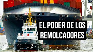 Cómo remolcadores diminutos mueven barcos enormes [upl. by Mohn]