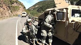 US amp South African Defense Force In Exercise [upl. by Kcirdek]