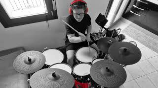 GUARANTEED  LEVEL 42  DRUM COVER ON ALESIS STRIKE PRO SE EDITION EDRUMS [upl. by Akemed]