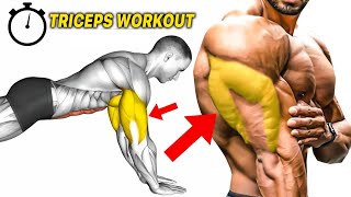 How To Build Your Triceps workout Fast 8 Effective Exercises  Unseen Fitness Vision 2024 [upl. by Kendy]