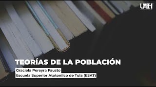 Teorías de la población [upl. by Sigler]