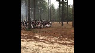 shorts Continental Line Bayonet Charge… Battle of Camden… [upl. by Eeuqram]