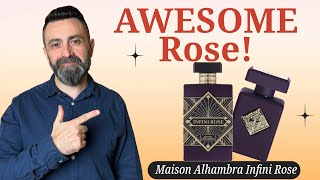 An AWESOME Rose Fragrance From Maison Alhambra the Infini Rose  A Great Initio Atomic Rose Clone [upl. by Madelyn935]