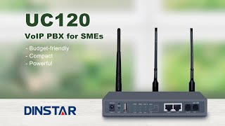 DINSTAR VoIP PBX for SMEs UC120 [upl. by Notrab]