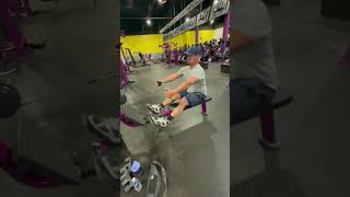 Proper form for pull rows check planetfitness formcheck backrow [upl. by Idnarb]