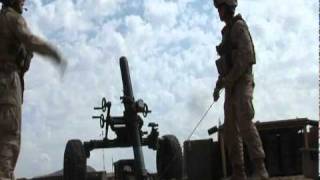 Marines use new artillery system in Afghan fight [upl. by Clarine]