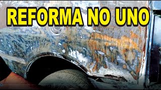 REFORMA NO FIAT UNO 94  PROCESSO PASSO A PASSO [upl. by Naeerb]