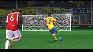 RONALDO GREAT GOAL AGAINST ARSENAL  AL NASSAR VS ARSENAL [upl. by Atnohs]