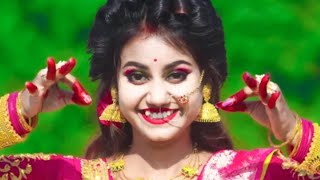 Bochor Ghure Abar Pujo Aaslo Dance  Joy Maa Durga Song  Durga Pujo 🥳🥳 [upl. by Enetsirhc]