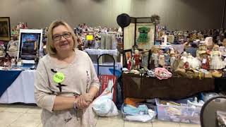 A Walk Through The Wilmington Ohio Doll Show  WOW [upl. by Anomis680]