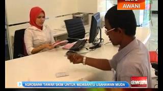 Agrobank tawar skim untuk membantu Usahawan Muda [upl. by Elene392]