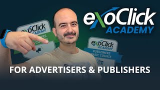 ExoClick Academy  Your FREE learning hub [upl. by Eckel]