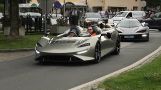 Supercars in Velden 2024  Part 1 Elva SVJ SV KTM 488 Pista [upl. by Eedebez]