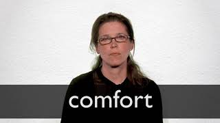 How to pronounce COMFORT in British English [upl. by Asaret]