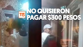 Destrozan ascensor de Valparaíso tras negarse a pagar pasaje de 300 pesos [upl. by Gombosi]