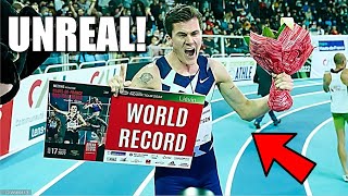 Jakob Ingebrigtsen SMASHES The 1500 Meter WORLD RECORD  Liévin France Indoor Tour [upl. by Domini348]