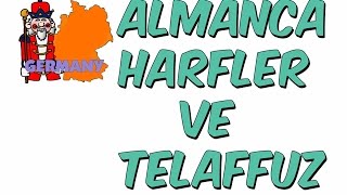 7dkda ALMANCA HARFLER VE TELAFFUZ [upl. by Aliekat]