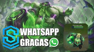 WhatsApp Gragas Skin Spotlight  League of Legends [upl. by Sonitnatsnoc478]