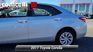 Used 2017 Toyota Corolla LE Springfield PA SR9123A [upl. by Neukam]