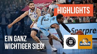 Highlights Veolia Towers Hamburg  SKYLINERS Frankfurt Saison 202425 [upl. by Esdnil]