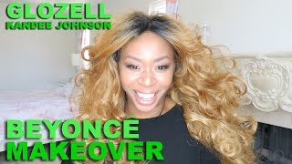 Beyonce Makeover  GloZell amp Kandee Johnson [upl. by Fasano]