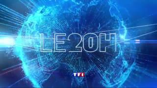 TF1 20H Titres 06012015 Gilles Bouleau [upl. by Alleram]