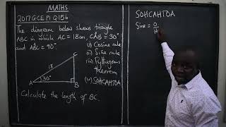 MATHS 2017 GCE P1 Q15B [upl. by Anneliese181]