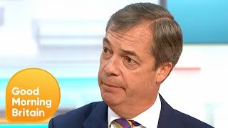 Letting Tommy Robinson Into UKIP Would Be a Catastrophic Mistake Says Farage  Good Morning Britain [upl. by Bethany]