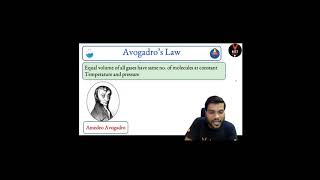 avogadros law by arvind arora sir chemistry class 11 [upl. by Anneuq241]