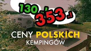 CENY POLSKICH KEMPINGÓW NA SEZON LETNI 2024 [upl. by Roswell798]