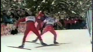 CrossCountry Skiing 4x10km Men quotThe Close Racequot [upl. by Delaine408]