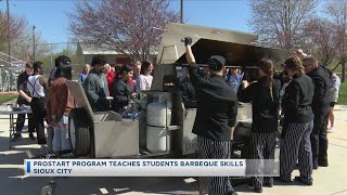 Prostart Program Teaches Students Barbeque Skills [upl. by Eibob]