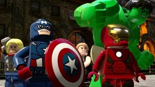 LEGO Marvels Avengers Walkthrough Part 6  Avengers Assemble [upl. by Nortyad]