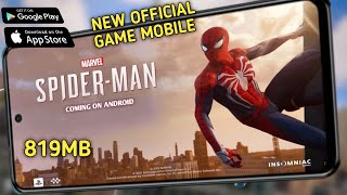 New Official Sony SpiderMan Game Android  Marvel Spider Man Game Coming On Mobile [upl. by Ananna]