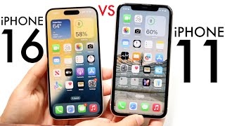 iPhone 16 Vs iPhone 11 Comparison Review [upl. by Joye306]