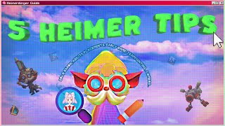 Heimerdinger Guide  5 Heimer Tips Solo Baron Turret Placements Early Game Teamfighting Combos [upl. by Letsirk681]