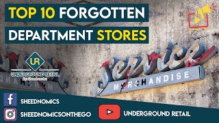 Top 10 Forgotten Department Stores [upl. by Lilah]