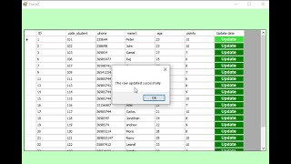 VBnet tutorial update MS Access database and DataGridview using button in DataGridview [upl. by Savitt]