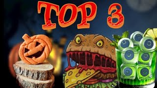 TOP 3 REZEPTE für HALLOWEEN🎃 Halloweenspecial 12 [upl. by Eiramesor87]